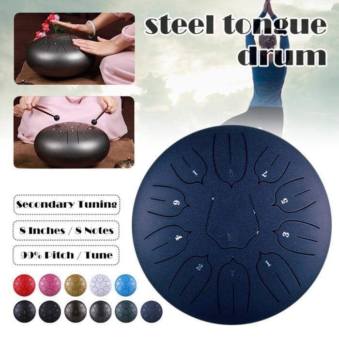 6 inch 8-Tone Steel Tongue Drum | Stornfield