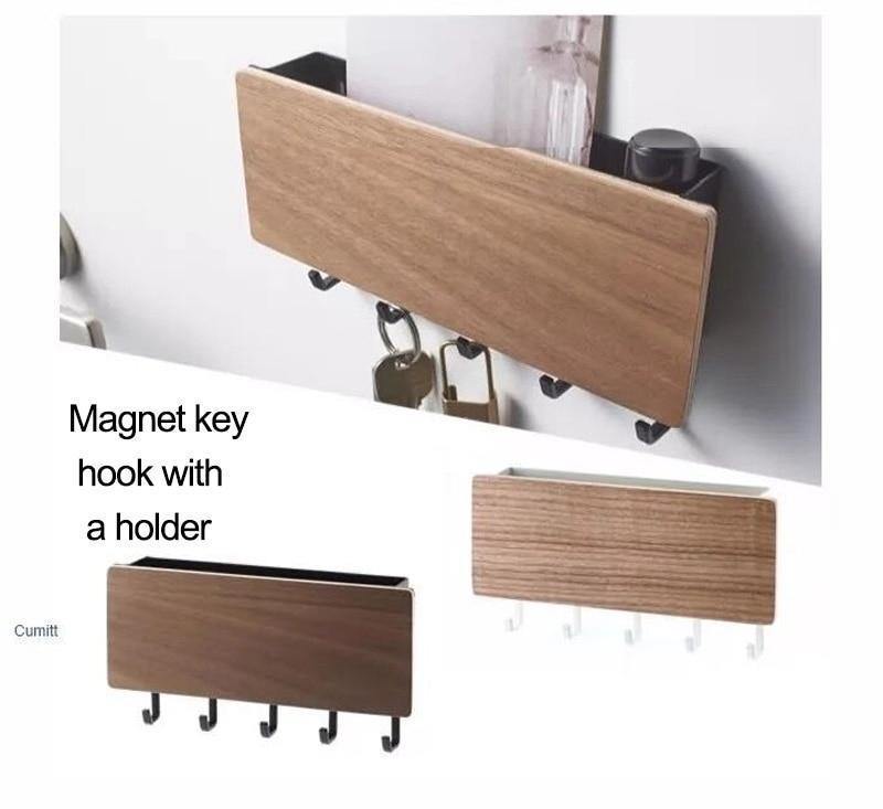 Stornfield | KeyOrganize Wooden Wall Key Holder | Multifunctional & Stylish | Wall Decor & Storage