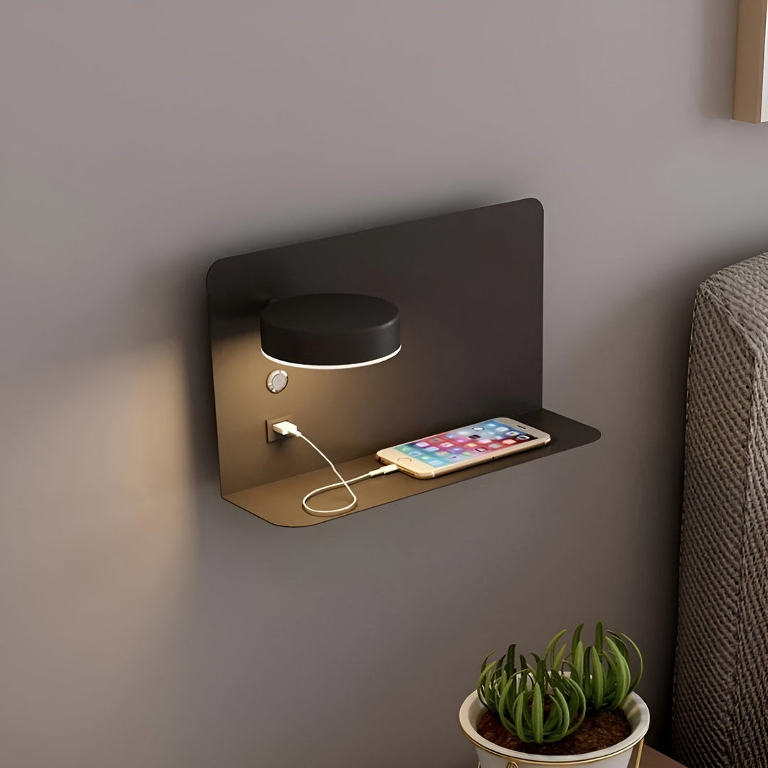 Stornfield | Wall Sconce – Rechargeable Elegance with USB LED Lighting for a Luxurious Ambiance
