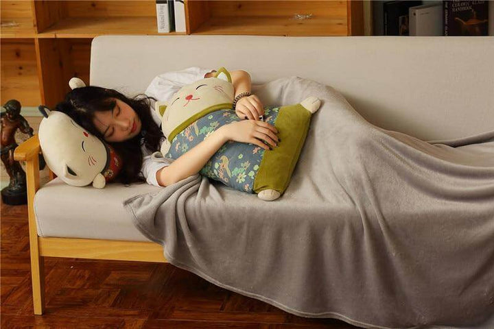 Japanese Style Cute Luck Pillow | Stornfield