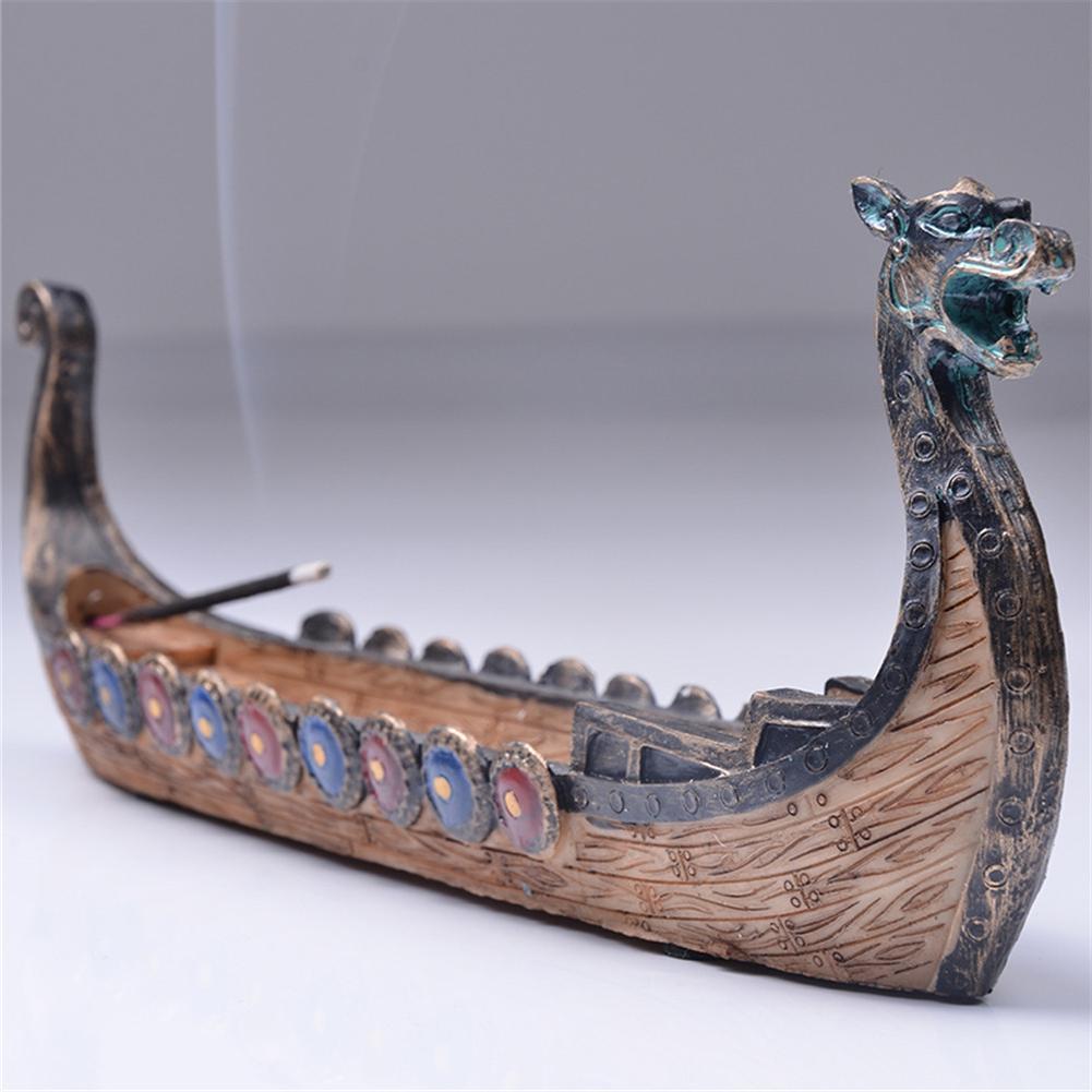 Stornfield | Retro Dragon Boat Incense Burner