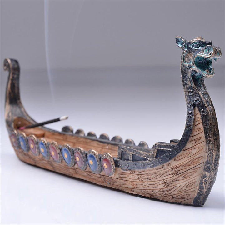 Stornfield | Retro Dragon Boat Incense Burner