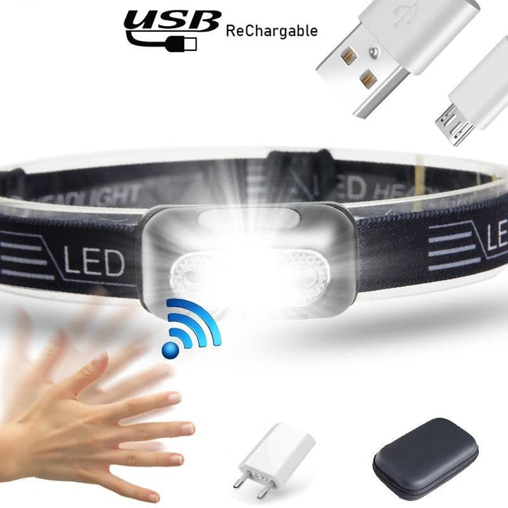 Mini Powerful LED Motion Sensor Headlamp | Stornfield