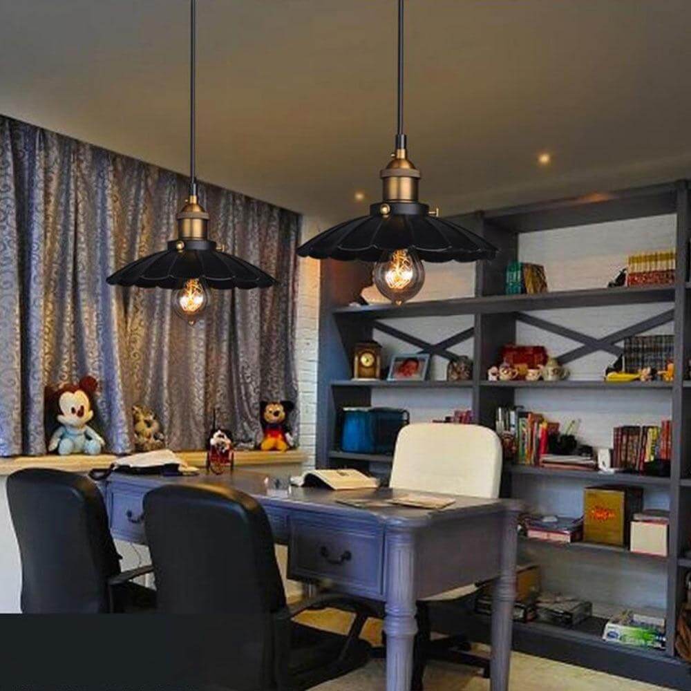 Iron Vintage Loft Style Hanging Lamp | Stornfield