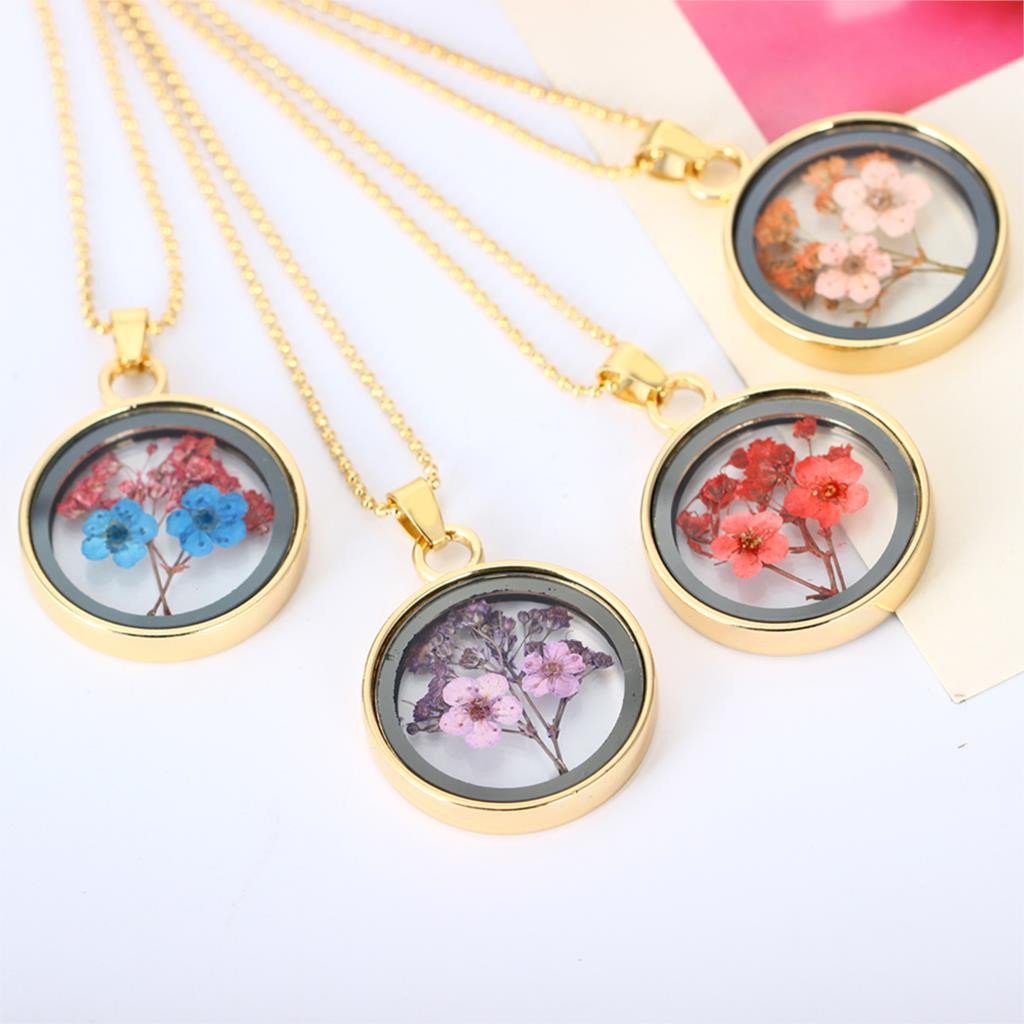 Pressed Flower Necklaces | Stornfield