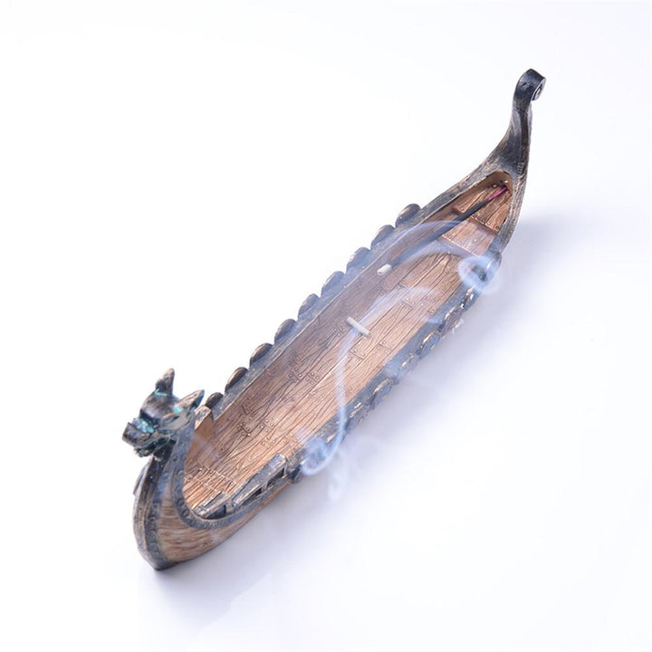 Stornfield | Retro Dragon Boat Incense Burner