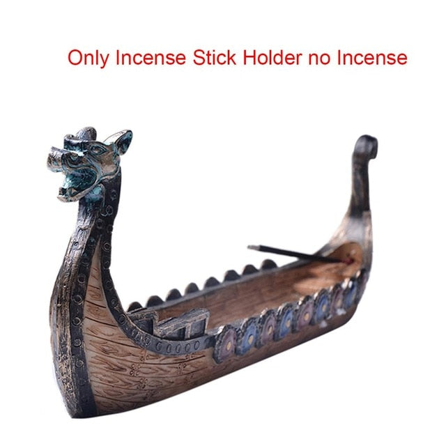 Stornfield | Retro Dragon Boat Incense Burner