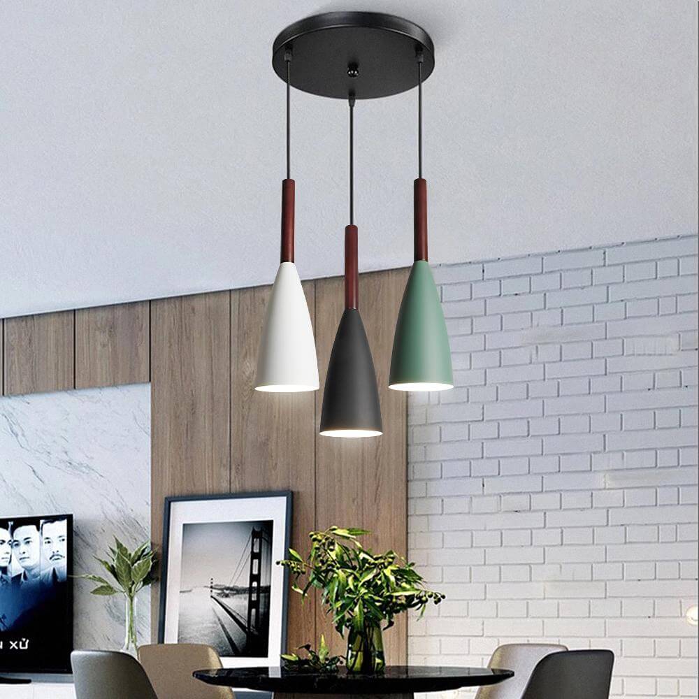 Modern Elegant Nordic Style Colorful Pendant Hanging Light | Stornfield