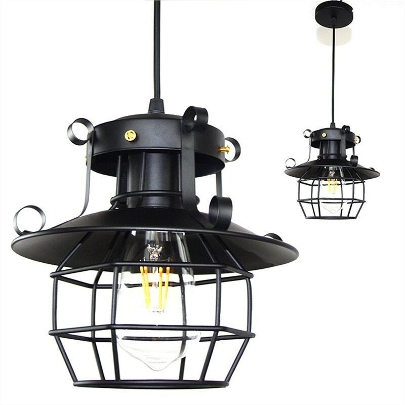Stornfield | Retro Antique Industrial Loft Ceiling Light