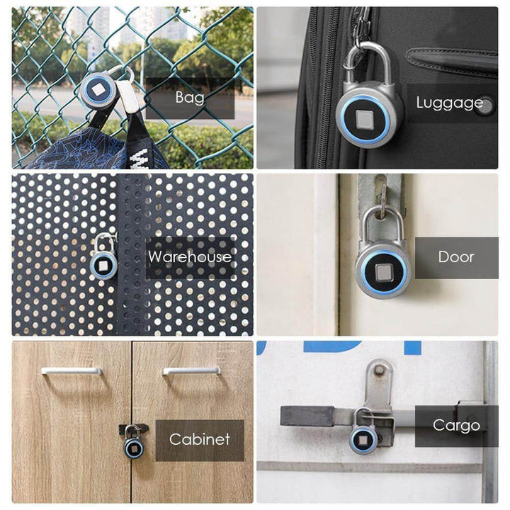 Stornfield | Smarter Anti-Theft Keyless Fingerprint Padlock