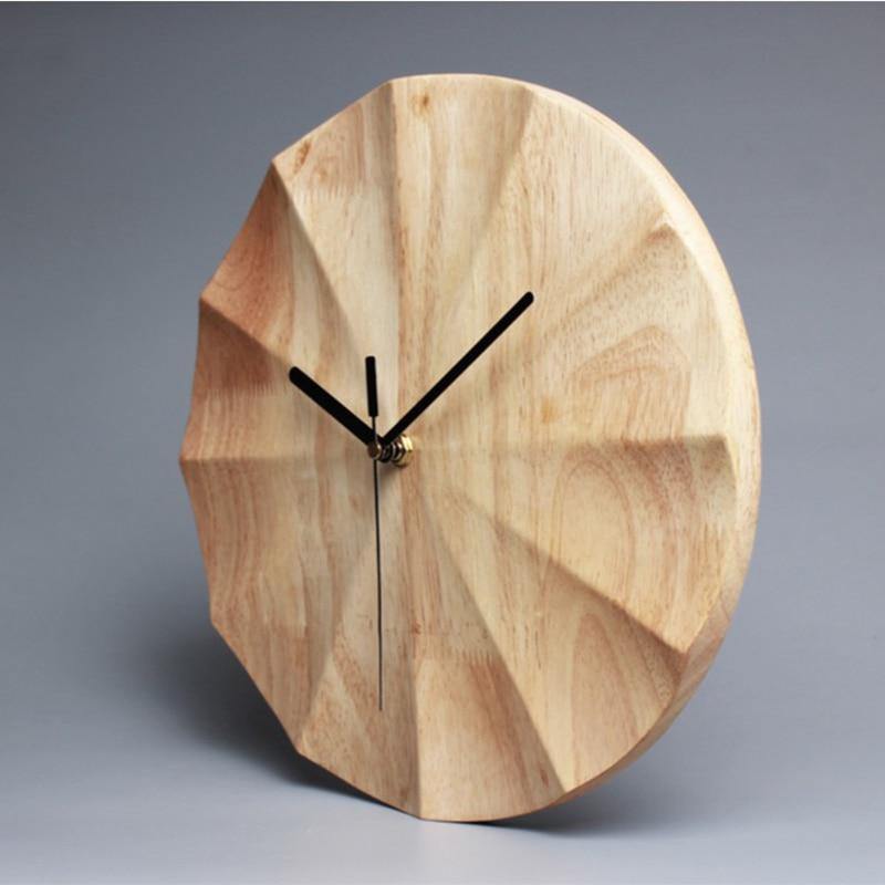 Nordic Wooden Street Fashion Wall Clock | Stornfield