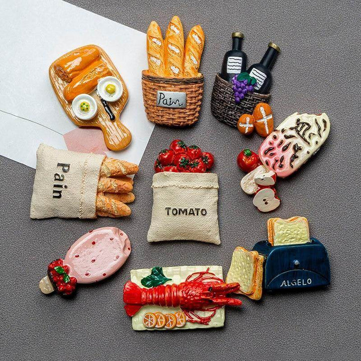 3D Creative Food Magnets | Stonrfield