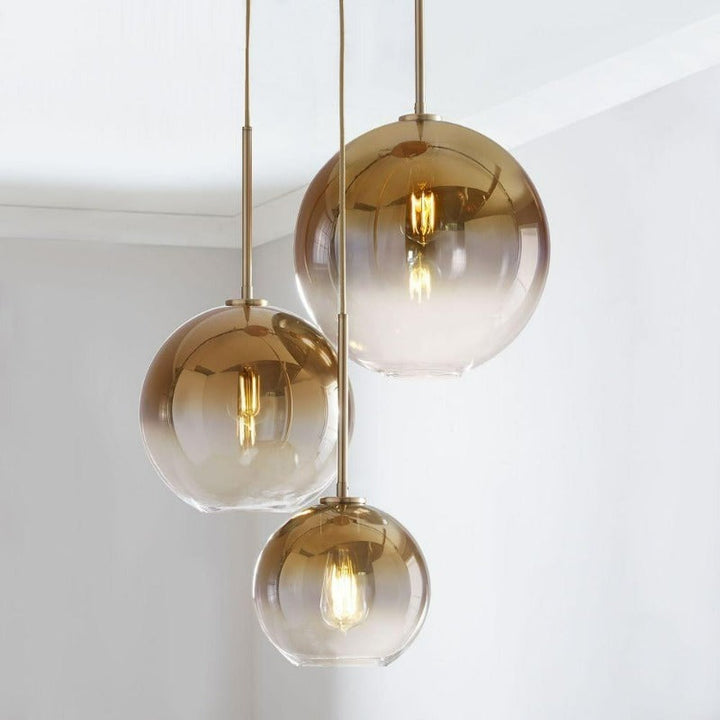 Modern Glass Sphere Pendant Lamps | Stornfield