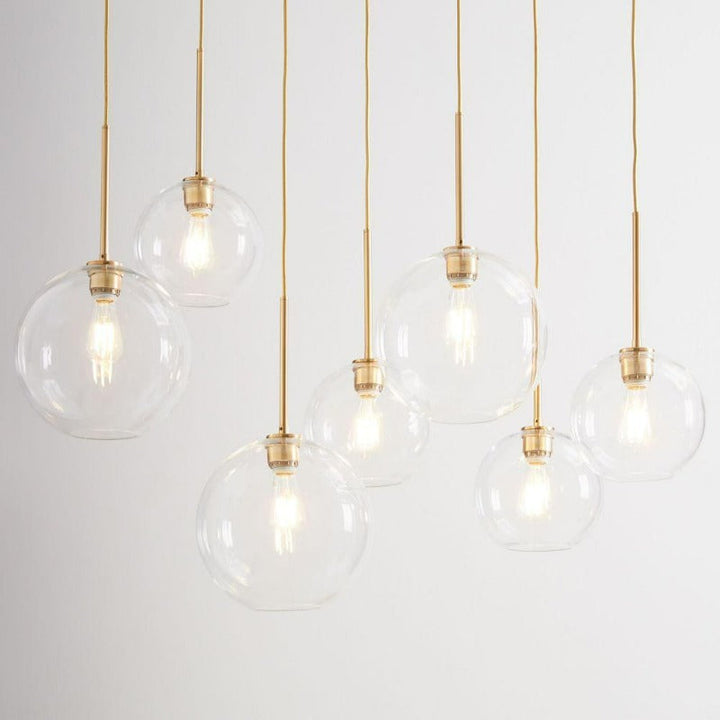 Modern Glass Sphere Pendant Lamps | Stornfield