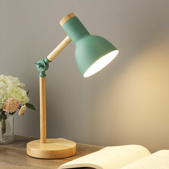 Nordic Wooden Desk Lamp | Stornfield