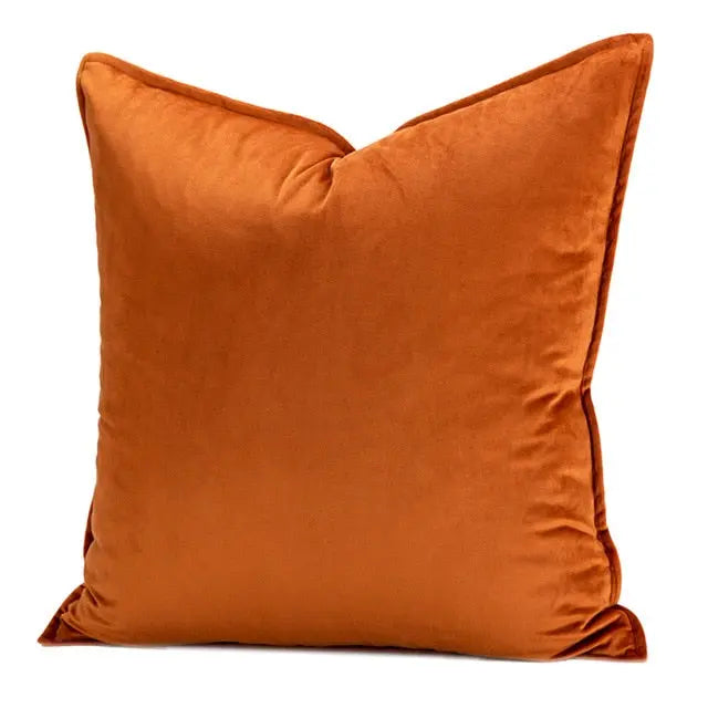 Stornfield | VelvetLuxe – Elegant Velvet Cushion Cover with Refined Details