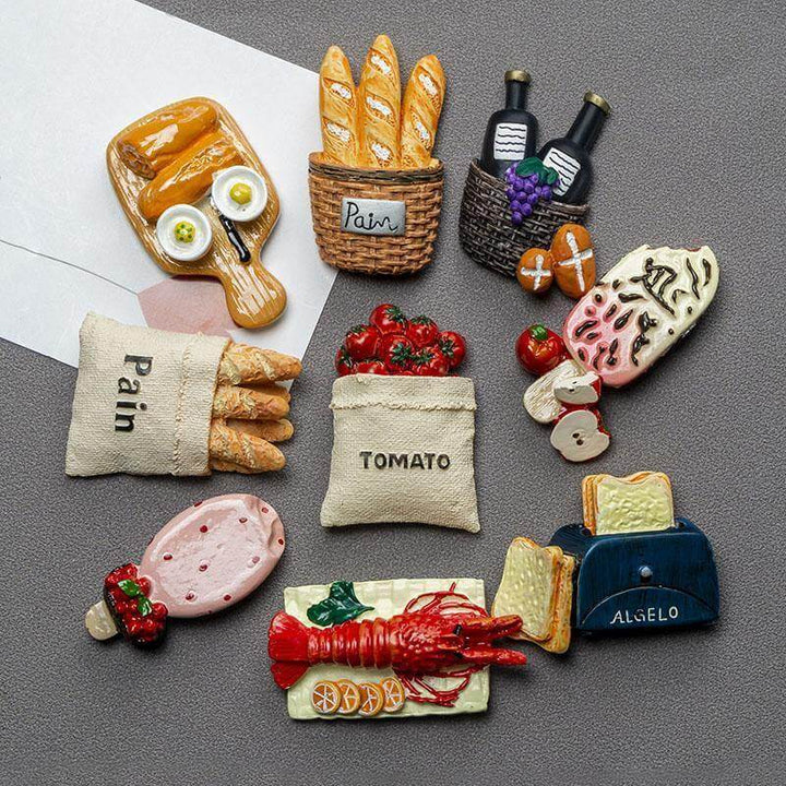 3D Creative Food Magnets | Stonrfield