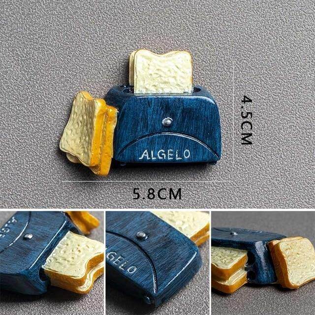 3D Creative Food Magnets | Stonrfield