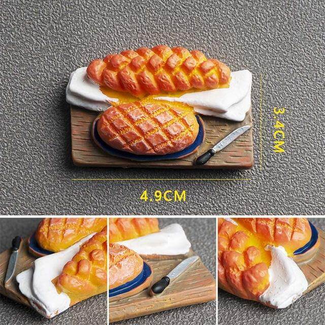 3D Creative Food Magnets | Stonrfield