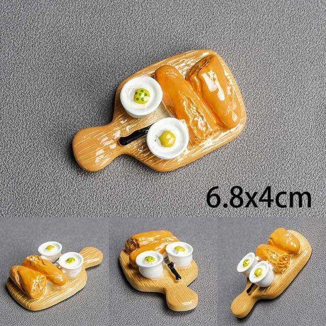 3D Creative Food Magnets | Stonrfield