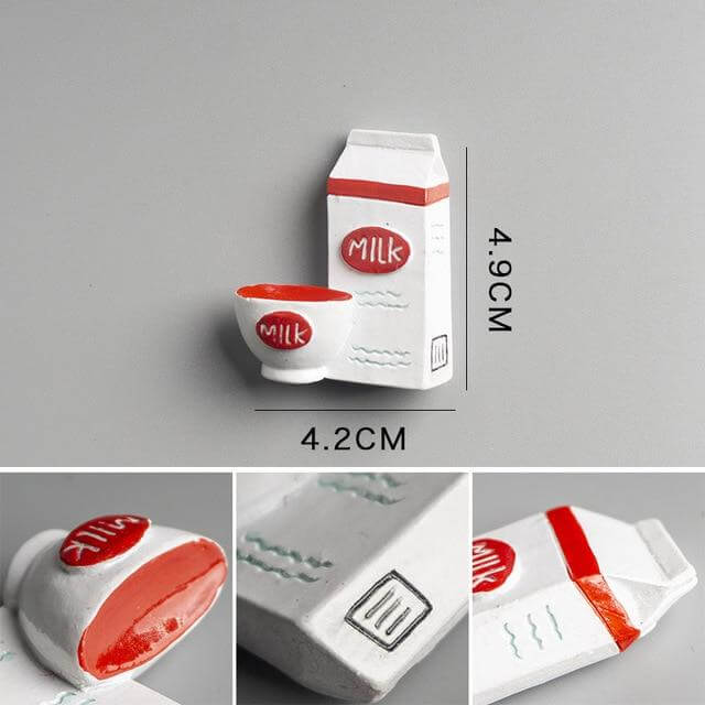 3D Creative Food Magnets | Stonrfield