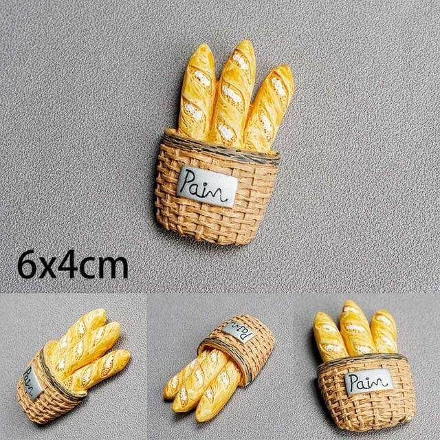 3D Creative Food Magnets | Stonrfield