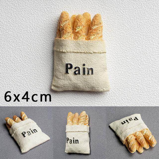 3D Creative Food Magnets | Stonrfield