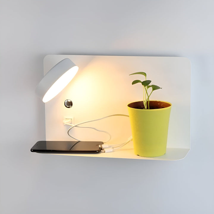 Stornfield | Wall Sconce – Rechargeable Elegance with USB LED Lighting for a Luxurious Ambiance