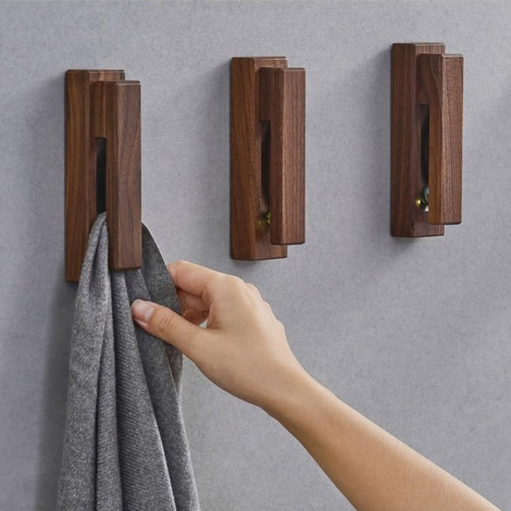 Stornfield | Nordic Wooden Towel Rack for the Bathroom