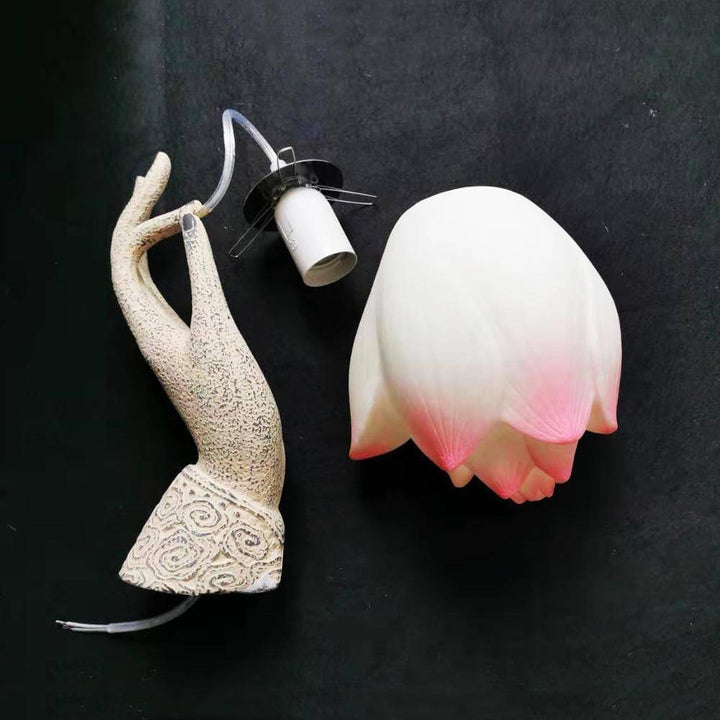 Modern Creative Chinese Lotus Wall Lamp | Stornfield