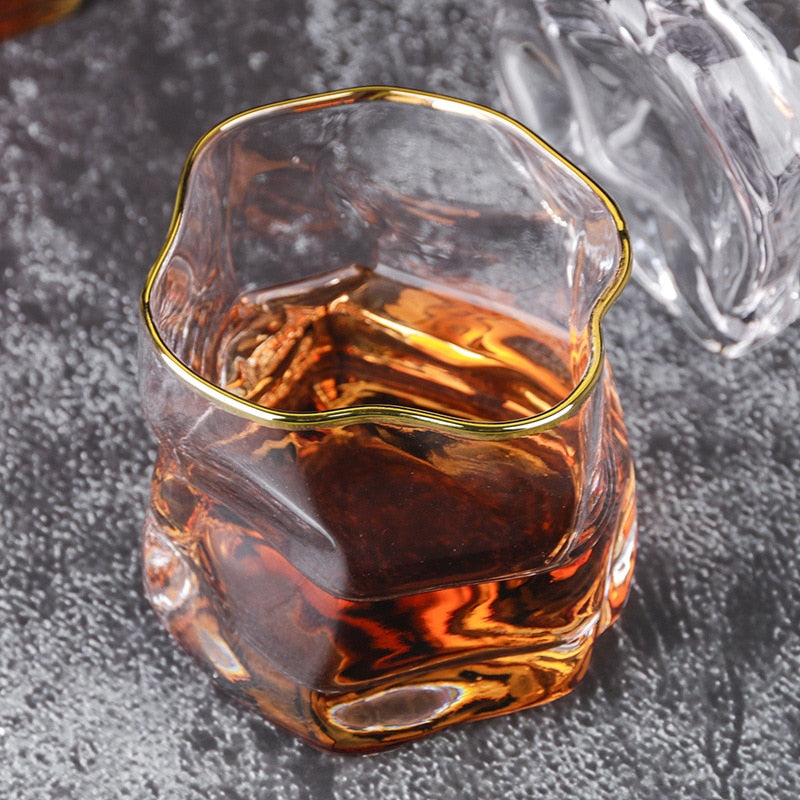 Stornfield | Distorted Texture Whisky Glass Set