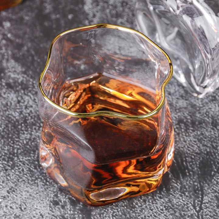 Stornfield | Distorted Texture Whisky Glass Set