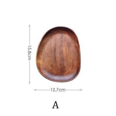 Irregular Natural Wood Plates | Stornfield