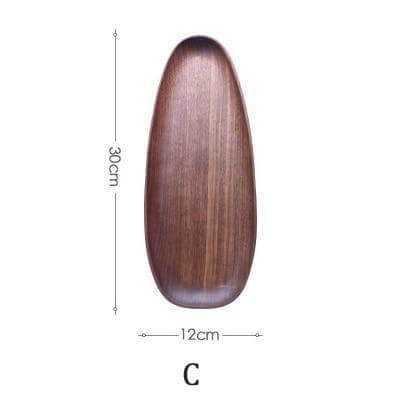 Irregular Natural Wood Plates | Stornfield