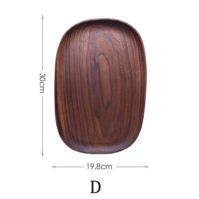 Irregular Natural Wood Plates | Stornfield