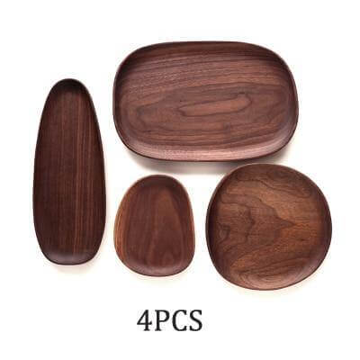 Irregular Natural Wood Plates | Stornfield