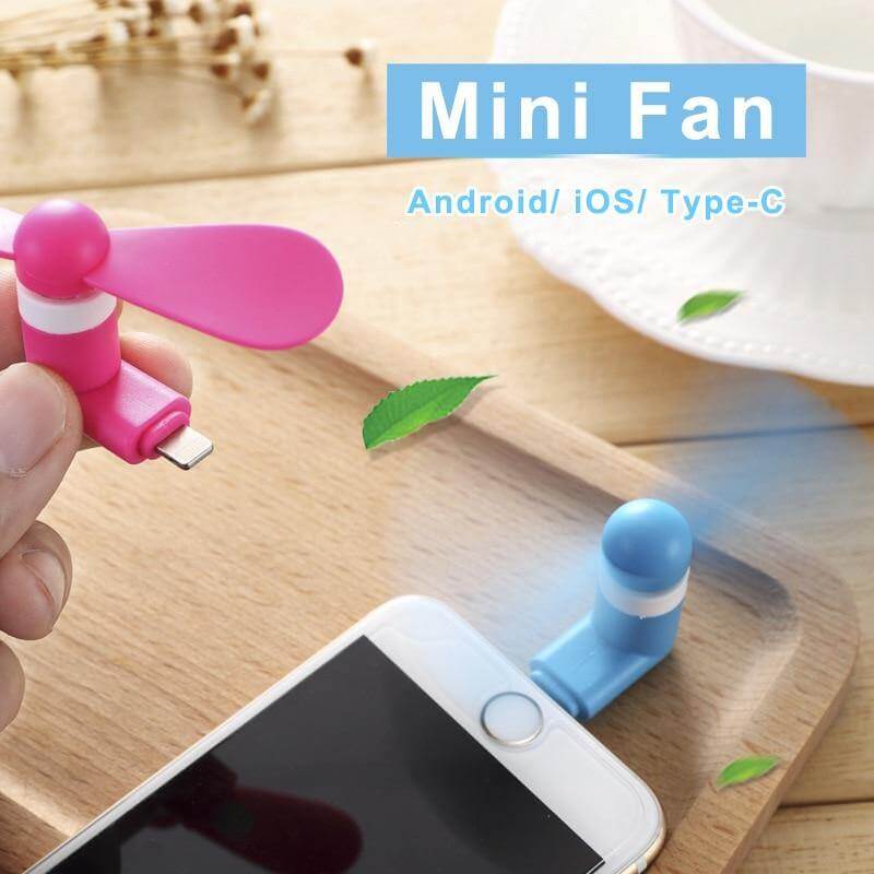 Flexible Phone Mini Fan | Stornfield