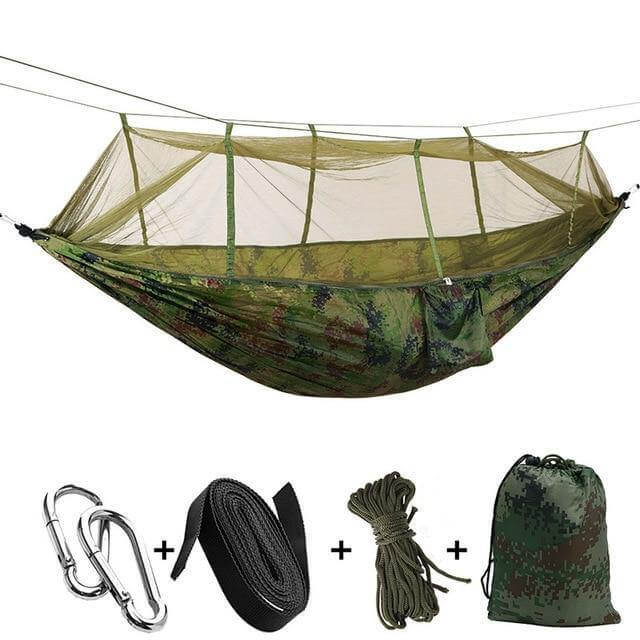 Portable Adventure Camping Outdoor Mosquito Net Hammock | Stornfield