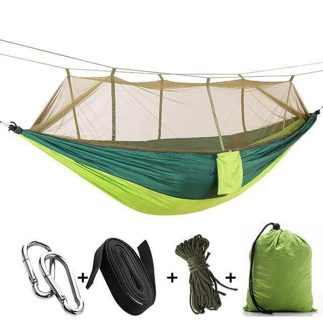 Portable Adventure Camping Outdoor Mosquito Net Hammock | Stornfield