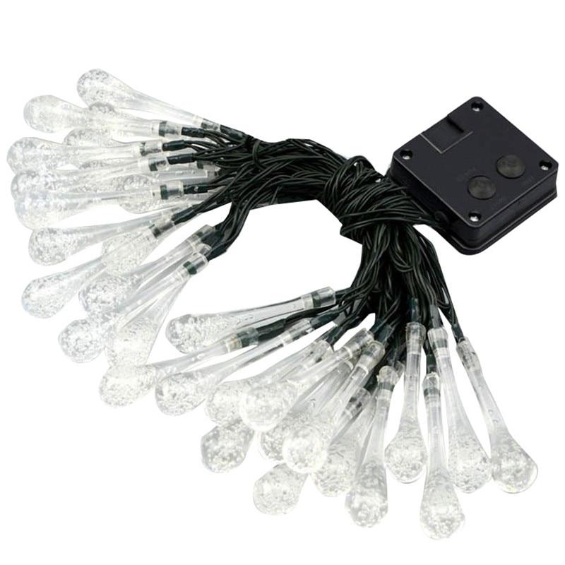 Stornfield | LumiDew Solar String Lights | Solar LED String Lights for Garden & Patio | Warm White, White, and Multicolor