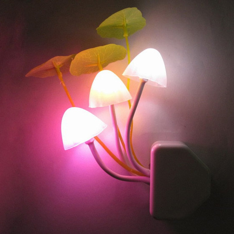 Fairy Colorful Mushroom Night Wall Lamp | Stornfield