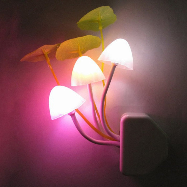 Fairy Colorful Mushroom Night Wall Lamp | Stornfield