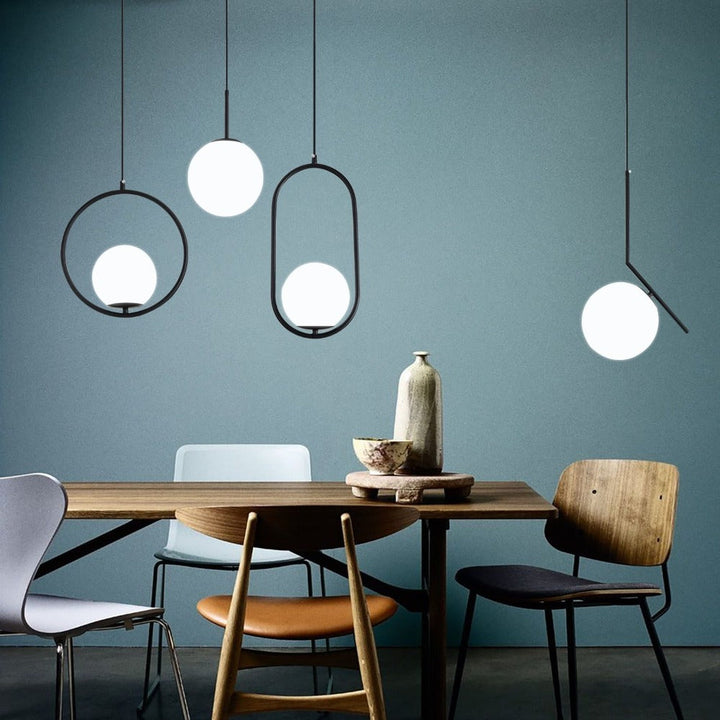 Nordic Glass Pendant Lamps | Stornfield