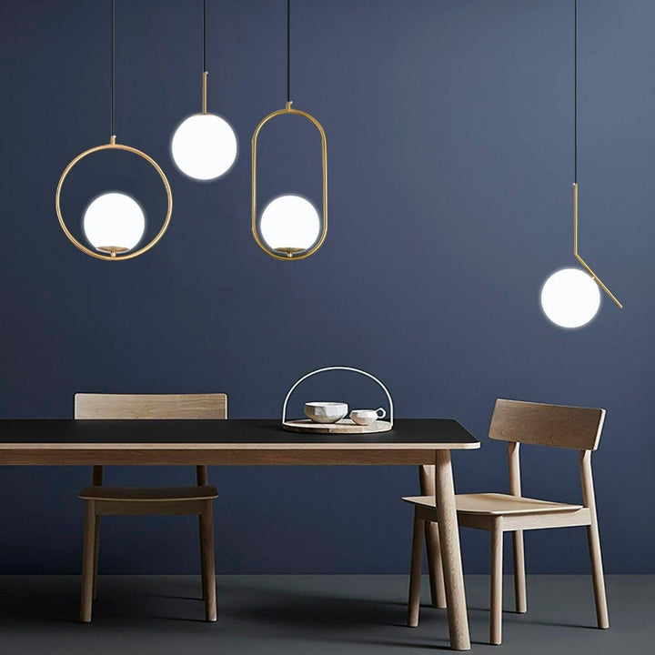 Nordic Glass Pendant Lamps | Stornfield