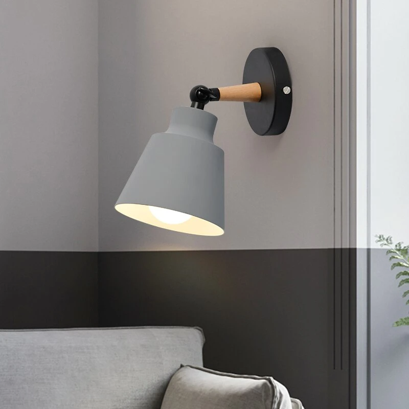 Stornfield | RoyaleGlow Elegant Modern Wooden Wall Lamp - Modern Lighting for the Home