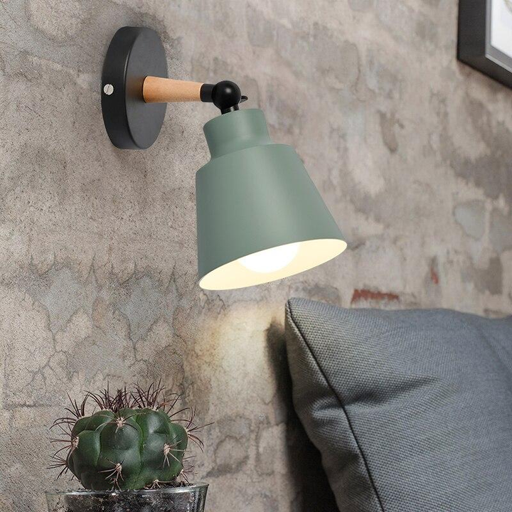 Stornfield | RoyaleGlow Elegant Modern Wooden Wall Lamp - Modern Lighting for the Home