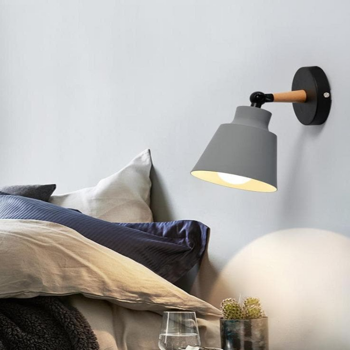 Stornfield | RoyaleGlow Elegant Modern Wooden Wall Lamp - Modern Lighting for the Home