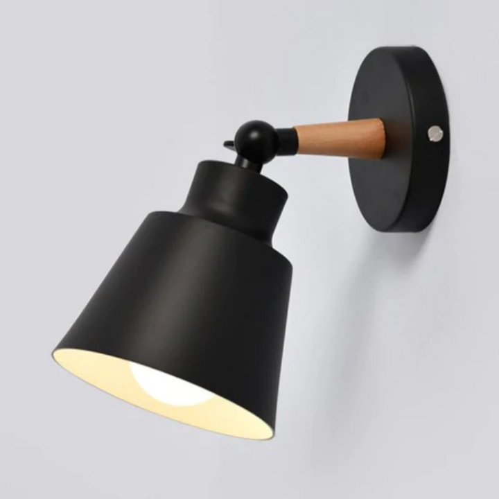 Stornfield | RoyaleGlow Elegant Modern Wooden Wall Lamp - Modern Lighting for the Home