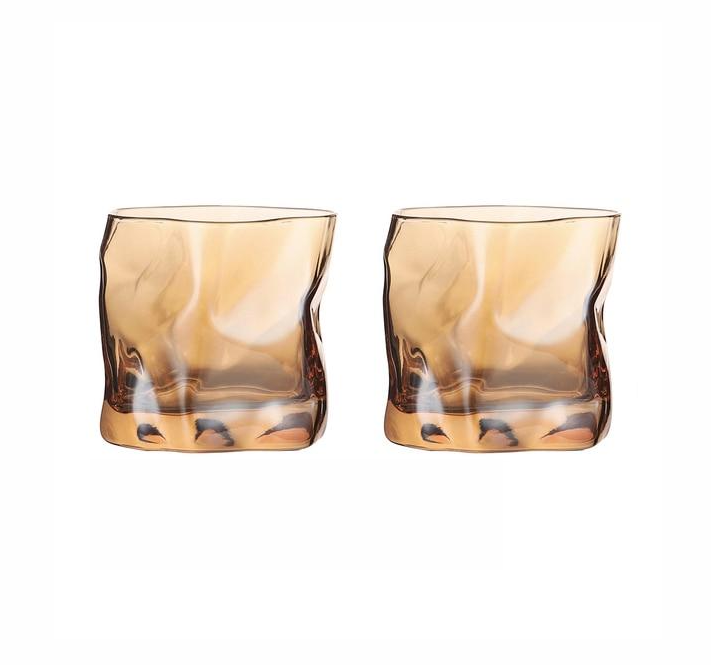 Stornfield | Distorted Texture Whisky Glass Set