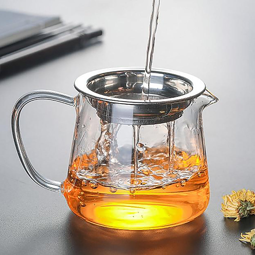 Single Cup Glass Teapot – Modern Loose Leaf Tea Maker | Stornfield